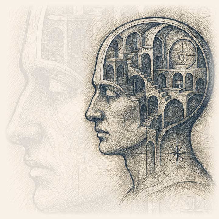 Die inneren Landkarten, die unser Leben steuern Mentale Modelle – die unsichtbare Basis unserer Entscheidungen.